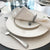 Lifestyle - Notte Milky & Bronze Round Placemats by Mode Living | Fig Linens