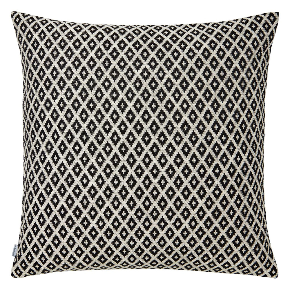 Ombre Black Diamond Pillow by Mode Living | Fig Linens