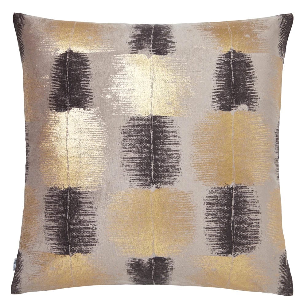 Gold &amp; Black Ombre Pillow by Mode Living | Fig Linens