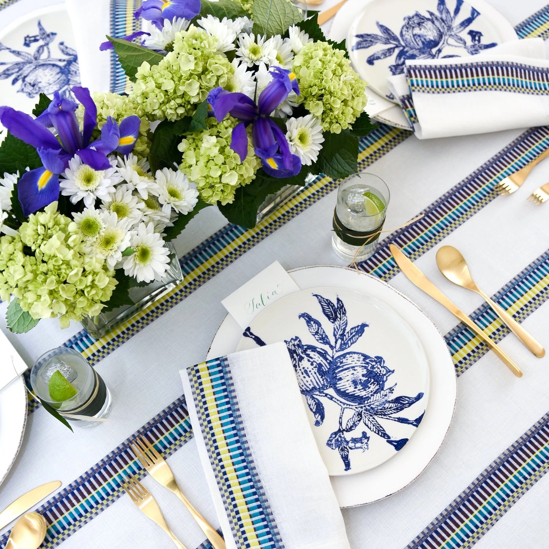 Sicily Table Linens by Mode Living | Fig Linens