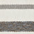 Closeup - Terra Striped Gray Metallic Pillows by Mode Living | Fig Linens