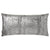 Terra Gray Metallic Square Pillow by Mode Living | Fig Linens