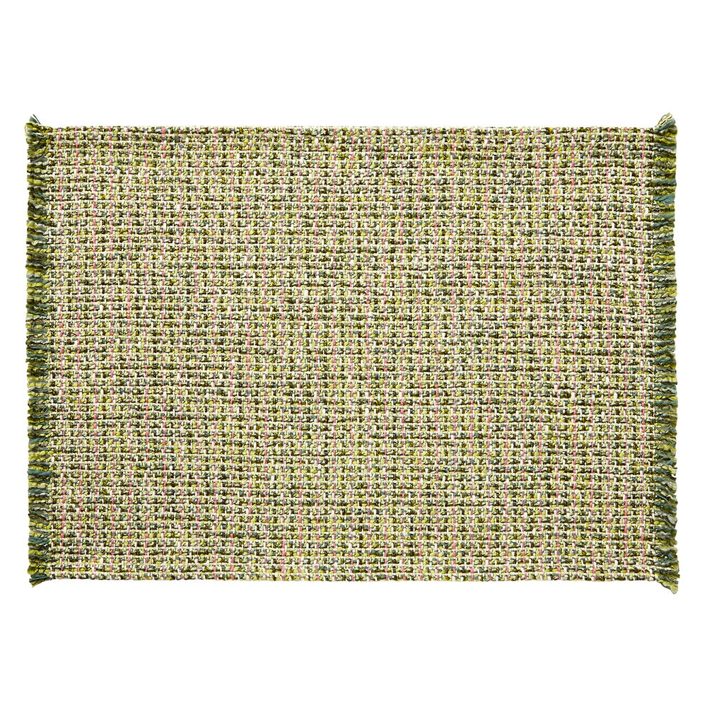 Twiggy Green/Multi Placemats by Mode Living | Fig Linens