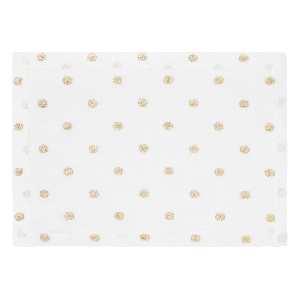 Vogue Gold Placemats by Mode Living | Fig Linens