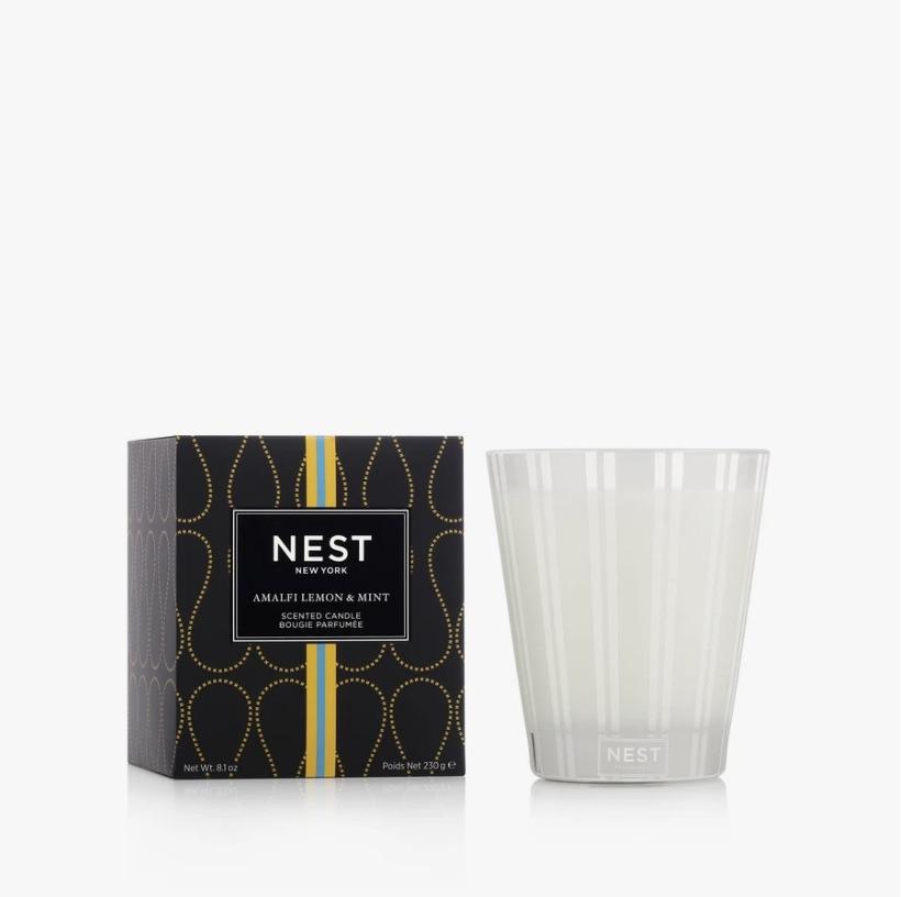 Amalfi Lemon &amp; Mint Classic Candle by Nest | Fig Linens and Home