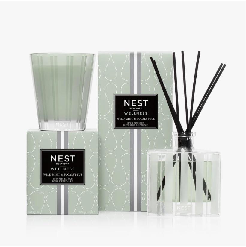 Wild Mint &amp; Eucalyptus Fragrance Collection by Nest | Fig Linens