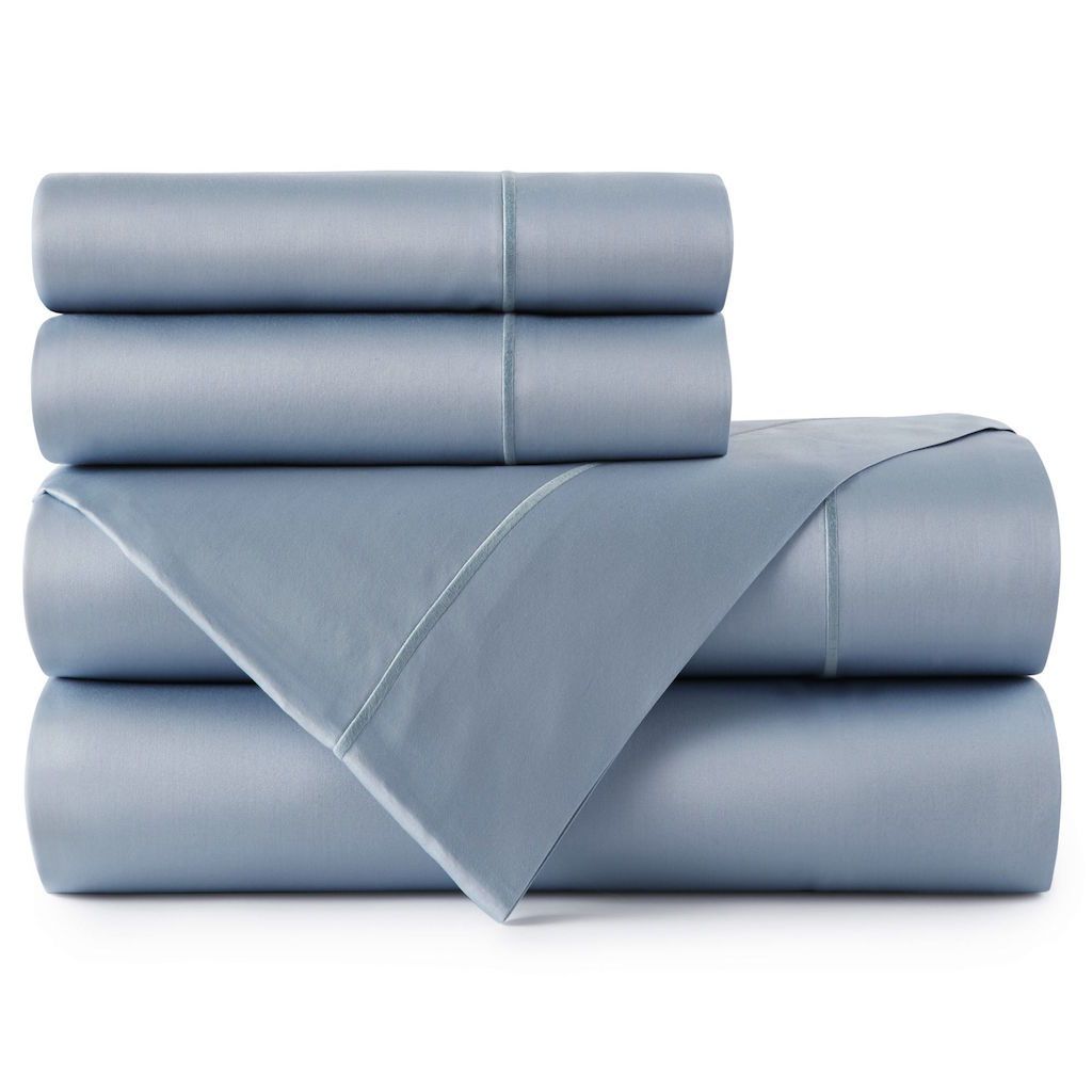 Soprano Blue Bedding by Peacock Alley | Fig Linens and Home