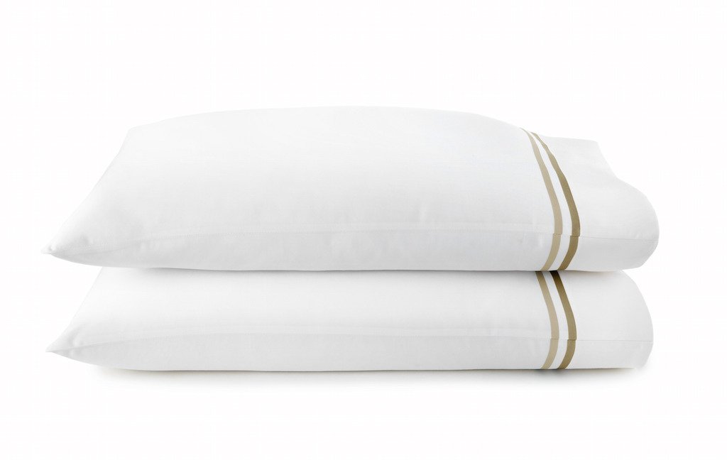 Fig Linens - Duo Bedding by Peacock Alley -  Linen Pillowcases