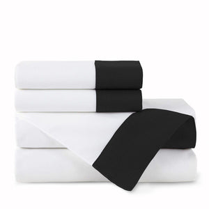 Black Mandalay Cuff Bedding by Peacock Alley | Fig Linens and Home