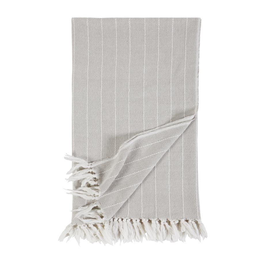 Henley Oat Throw by Pom Pom at Home | Fig Linens and Home