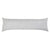 Connor Ivory & Denim Body Pillow by Pom Pom at Home | Fig Linens