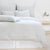 Connor Ivory & Denim Bedding by Pom Pom at Home | Fig Linens