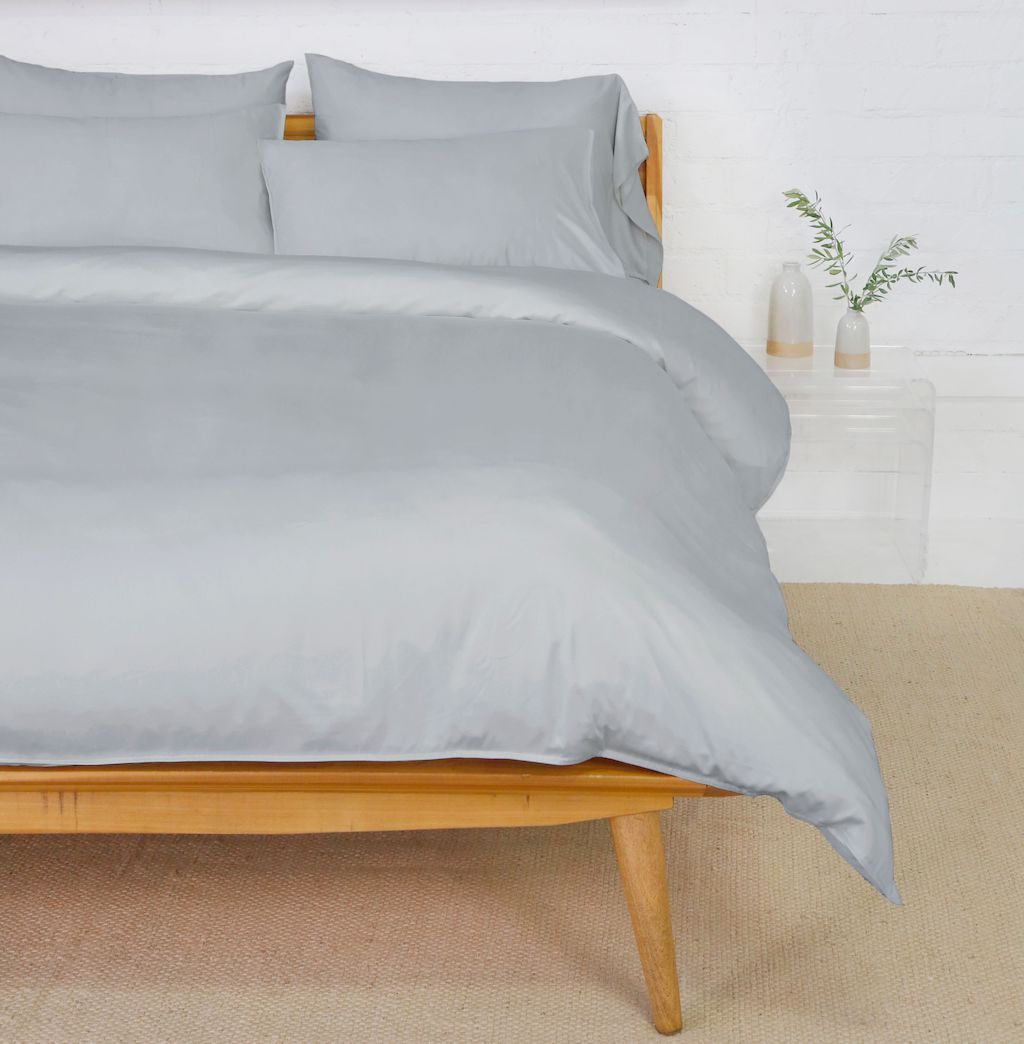 Parker Ocean Bamboo Bedding by Pom Pom at Home | Fig Linens