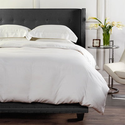 Classic Natural Percale Bedding by Scandia Home | Fig Linens