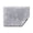Fig Linens - Scandia Home Indulgence Bath Rug - Silver
