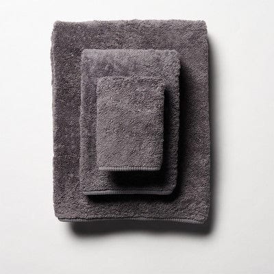 Fig Linens - Scandia Home Indulgence Bath Towels - Charcoal