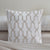 Lifestyle - Borsari White & Oat Neutral Decorative Pillow by Sferra | Fig Linens