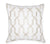 Borsari White & Oat Decorative Pillow by Sferra | Fig Linens