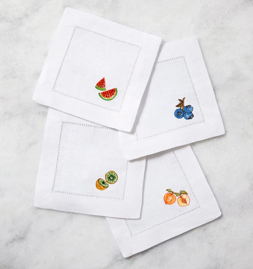 Dolce Cocktail Napkins by Sferra | Fig Linens and Home