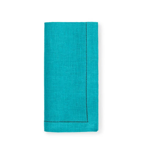Fig Linens - Sferra Table Linens - Festival Teal Napkins