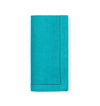 Sferra Festival Cocktail Napkins - 101 Colors by Sferra - Teal 6" x 9" Oblong Cocktail Napkins - Set of 4 at FIG LINENS AND HOME - 108