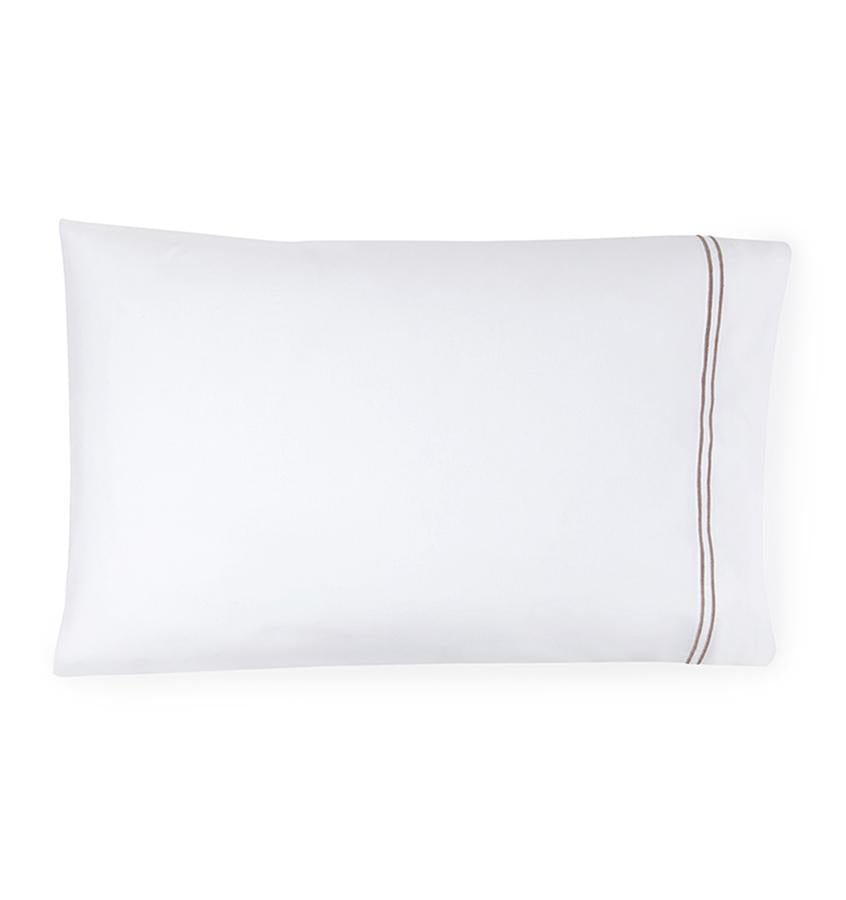 Fig Linens - Sferra Grande Hotel Bedding - White and grey case