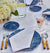 Fig Linens - Itria White Tablecloths & Napkins by Sferra - Lifestyle