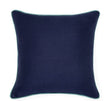 Front -Manarola Midnight & Aqua Decorative Pillow by Sferra | Fig Linens