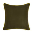 Front - Manarola Hunter & Lime Decorative Pillow by Sferra | Fig Linens
