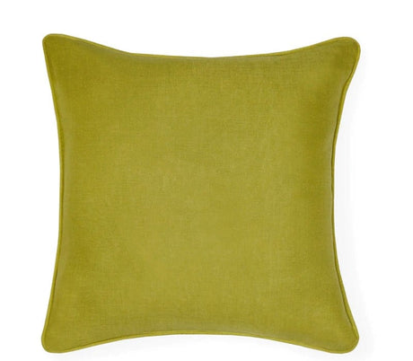 Back - Manarola Hunter & Lime Decorative Pillow by Sferra | Fig Linens