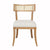 Worlds Away Britta Cerused Oak Klismos Dining Chair | Fig Linens