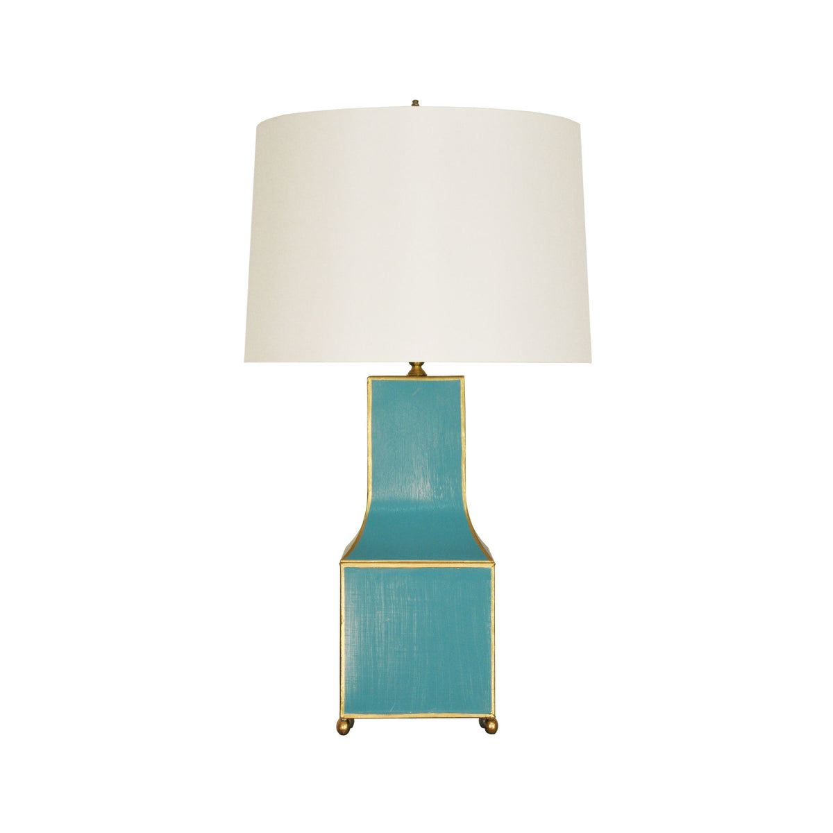 Renata Turquoise Table Lamp by Worlds Away | Fig Linens and Home
