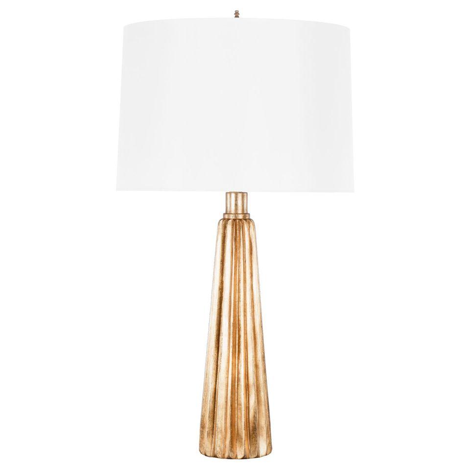 Hensley Gold Table Lamp by Worlds Away | Fig Linens and Home