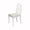 Fairfield White Dining Chair by Worlds Away | Fig Linens and Home