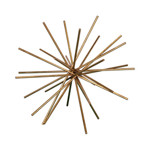 Large Gold Urchins by Worlds Away - Fig Linens