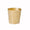 Gold & Cream Zebra Wastebasket by Worlds Away | Fig Linens and Home