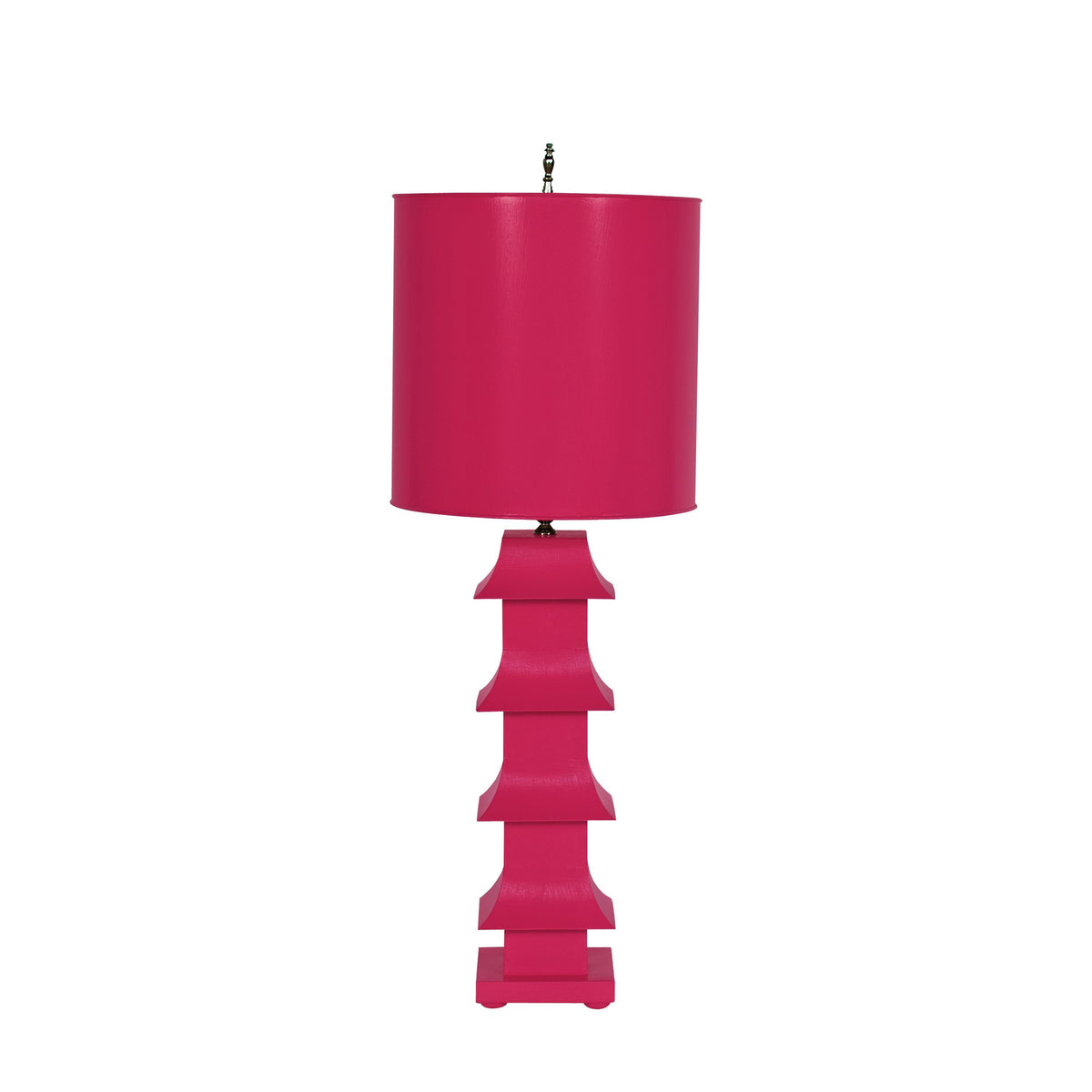 Pink Pagoda Table Lamp by Worlds Away | Fig Linens and Home