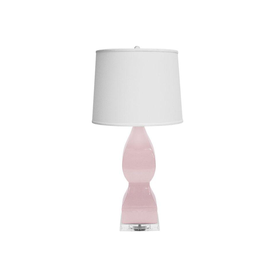 Gwyneth Blush Table Lamp by Worlds Away | Fig Linens and Home