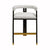 Connery Accent Bar Stool by Worlds Away | Fig Linens and Home