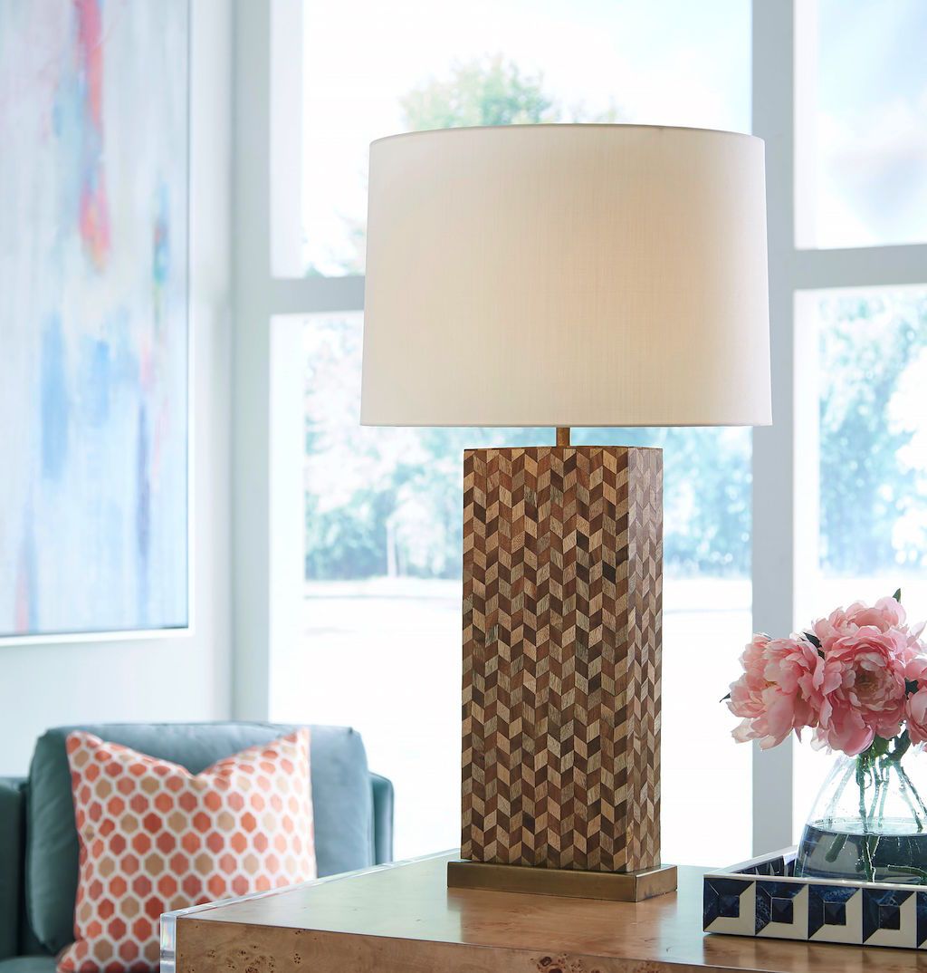Fig Linens - Worlds Away Eden Table Lamp - Lifestyle