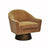 Worlds Away - Dominic Camel Velvet & Bronze Swivel Chair | Fig Linens and Home