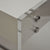 Worlds Away - Lennon White Lacquer Desk with Acrylic Side Panels - Details -Fig Linens