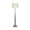 Capone Silver Fluted Floor Lamp by Worlds Away | Fig Linens 