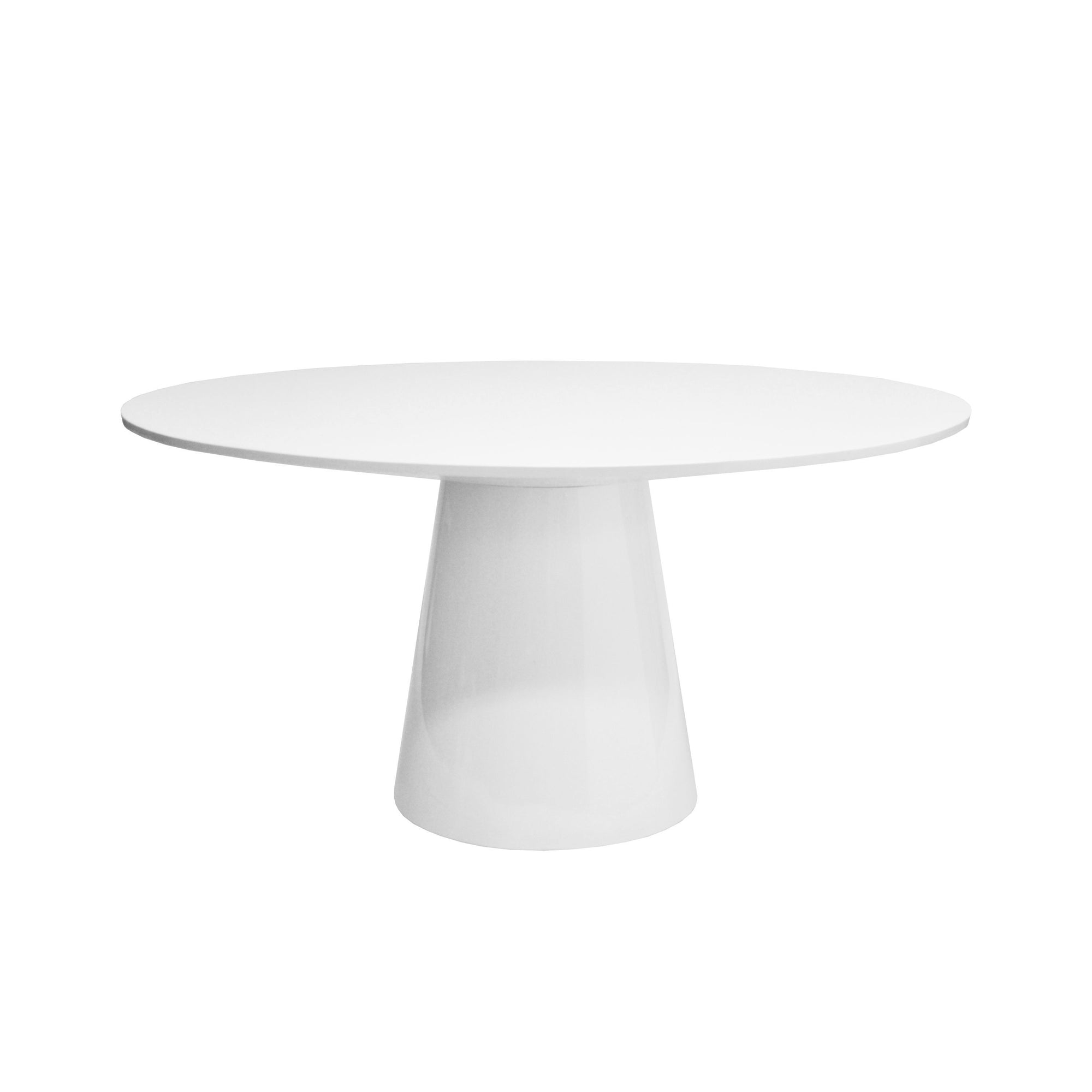 Hamilton White Round Dining Table | Fig Linens and Home
