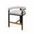 Fig Linens - Cruise Accent Counter Stool by Worlds Away - Side