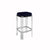 Dorsey Acrylic Counter Stool with Navy Velvet Cushion by Worlds Away  | Fig Linens