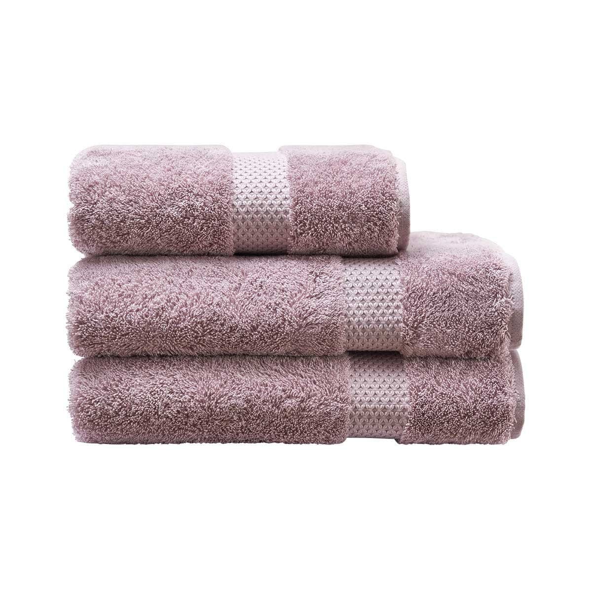 Etoile Lila Bath Towels by Yves Delorme | Fig Linens