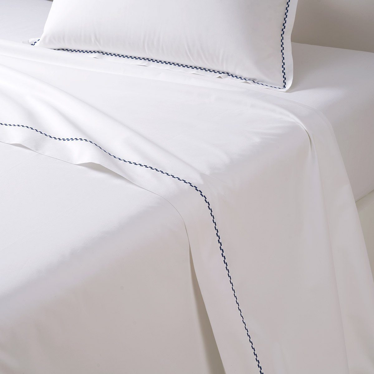 Fig Linens - Alienor Outremer Bedding by Yves Delorme - Sheets and Shams