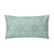Fig Linens - Le Jacquard Francais Outdoor Collection - Syracuse Aqua 12x20" pillow
