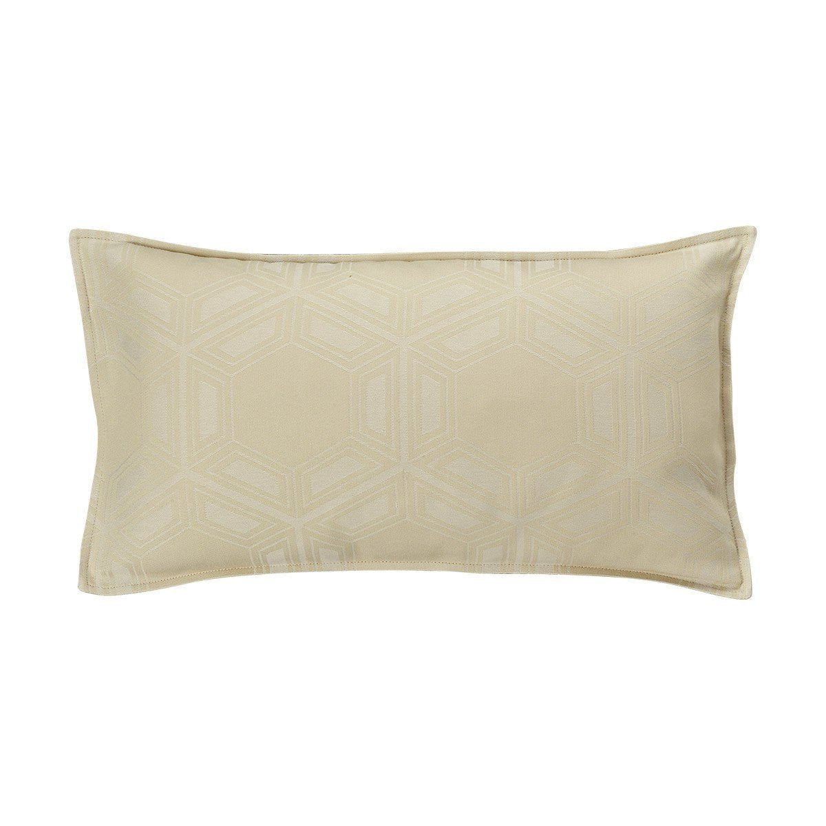 Fig Linens - Le Jacquard Francais Outdoor Collection - Syracuse Beige 12x20 Pillow